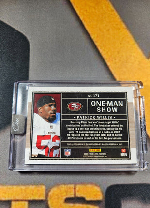 2023 Panini One Man Show Patrick Willis Auto /49