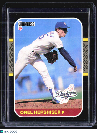 1987 Donruss - #106 Orel Hershiser