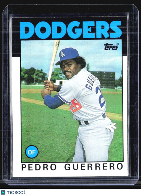 1986 Topps - #145 Pedro Guerrero