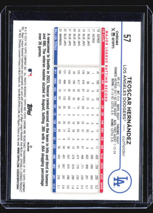 2024 Topps Chrome - #57 Teoscar Hernandez
