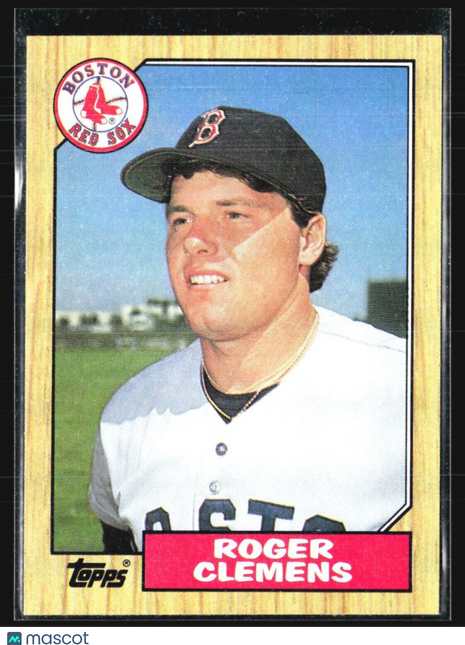 1987 Topps - #340 Roger Clemens