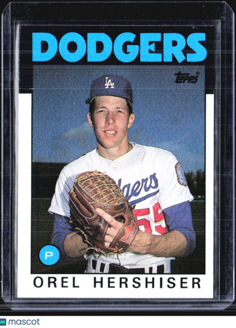 1986 Topps - #159 Orel Hershiser