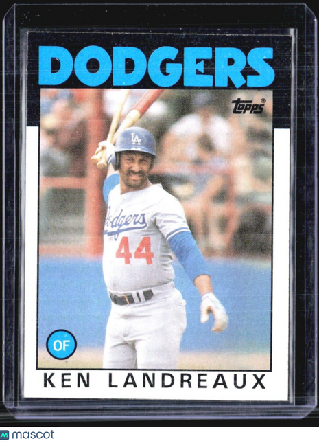 1986 Topps - #782 Ken Landreaux