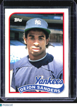 1989 Topps Traded - #110T Deion Sanders (RC)