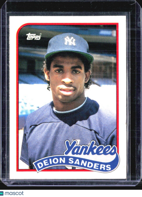 1989 Topps Traded - #110T Deion Sanders (RC)