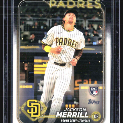 2024 Topps Update Series - Rookie Debut #US169 Jackson Merrill (RC)