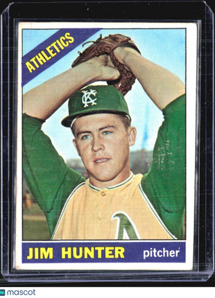 1966 Topps - #36 Catfish Hunter