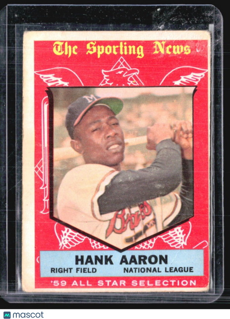 1959 Topps - High # #561 Hank Aaron