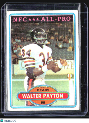 1980 Topps - #160 Walter Payton
