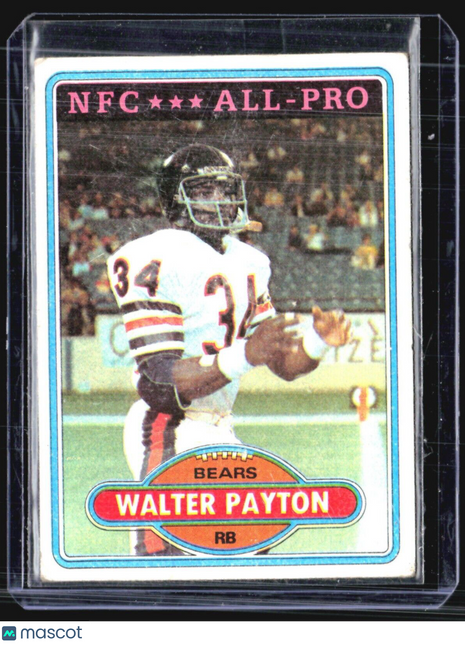 1980 Topps - #160 Walter Payton