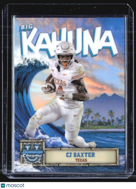 2024 Bowman U Chrome CJ Baxter Big Kahuna Case Hit
