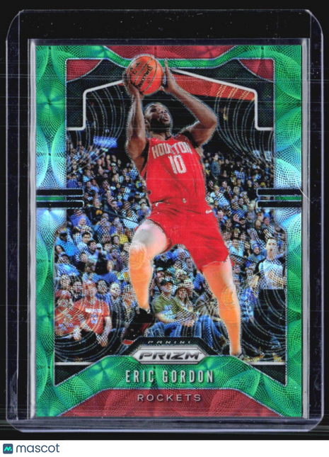 2019-20 Panini Prizm - Choice Green Prizm #109 Eric Gordon /8