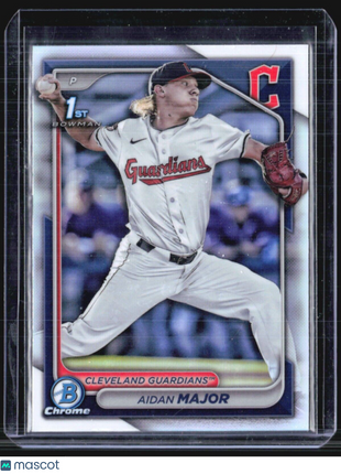 2024 Bowman Chrome Aidan Major 1st Refractor #BDC-196