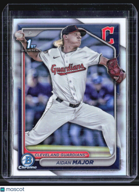 2024 Bowman Chrome Aidan Major 1st Refractor #BDC-196