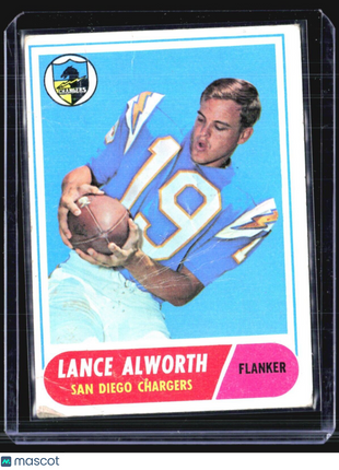 1968 Topps - #193 Lance Alworth