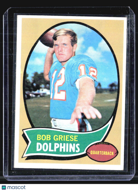 1970 Topps - #10 Bob Griese