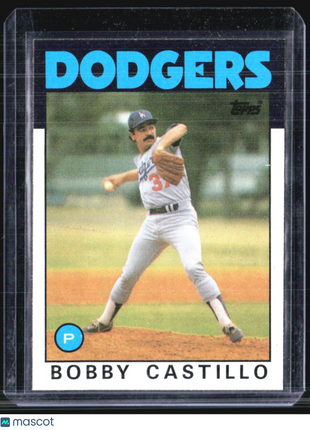 1986 Topps - #252 Bobby Castillo