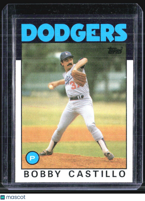 1986 Topps - #252 Bobby Castillo