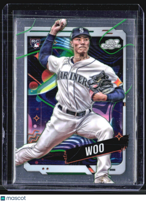 2024 Topps Cosmic Chrome - #97 Bryan Woo (RC)