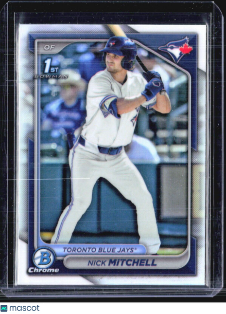 2024 Bowman Chrome Nick Mitchell 1st Refractor #BDC-114