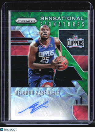 2019-20 Panini Prizm - Sensational Signatures #SS-MFK Mfiondu Kabengele (AU, RC)