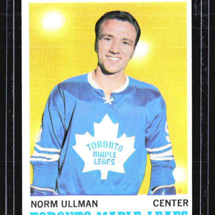1970-71 Topps - #110 Norm Ullman