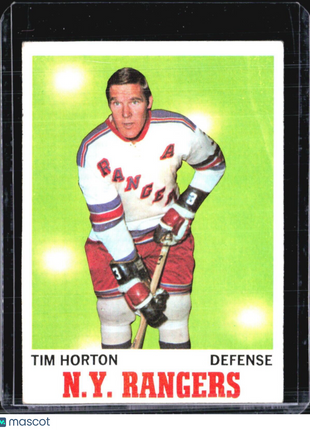 1970-71 Topps - #59 Tim Horton