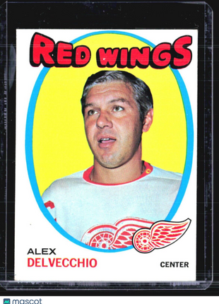 1971-72 Topps - #37 Alex Delvecchio