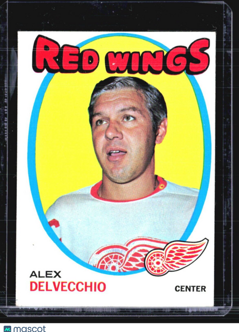 1971-72 Topps - #37 Alex Delvecchio