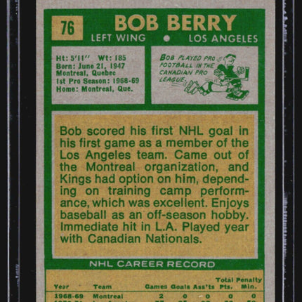 1971-72 Topps #76 Bob Berry