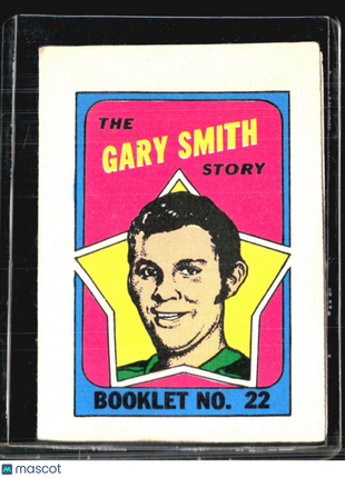 1971-72 O-Pee-Chee OPC Hockey Checklist Gary Smith #22