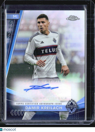 2024 Topps Chrome MLS Damir Kreilach Refractor Auto