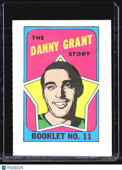 1971-72 Topps Hockey Checklist Danny Grant #11