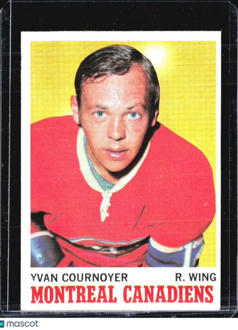 1970-71 Topps - #50 Yvan Cournoyer