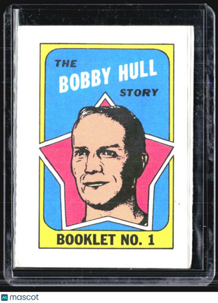 1971-72 Topps Hockey Checklist Bobby Hull #1