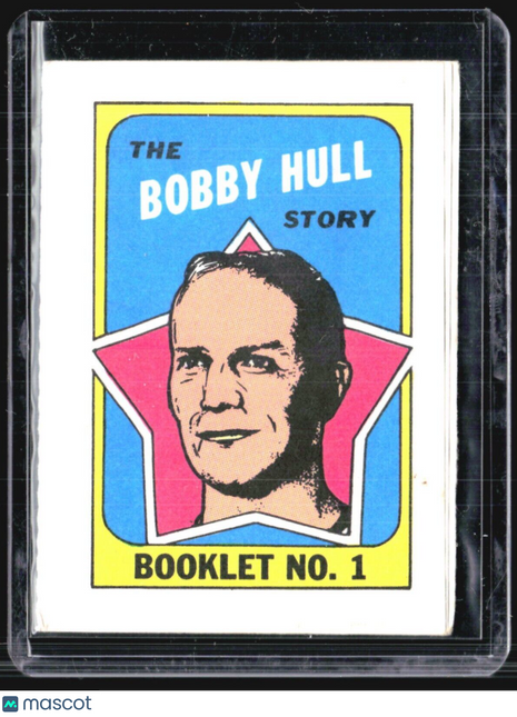 1971-72 Topps Hockey Checklist Bobby Hull #1