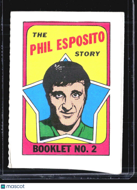 1971-72 Topps - #2 Phil Esposito Hockey Checklist