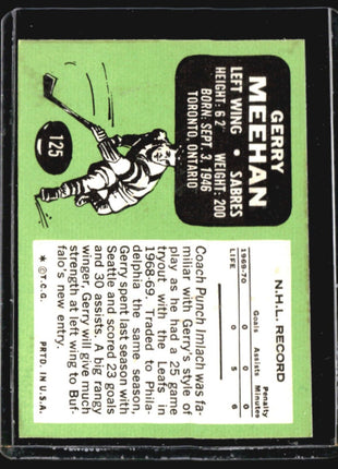 1970-71 Topps - #125 Gerry Meehan (RC)