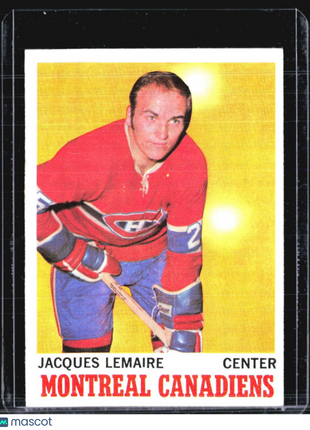 1970-71 Topps - #57 Jacques Lemaire