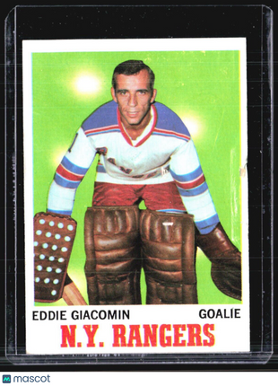 1970-71 Topps - #68 Ed Giacomin