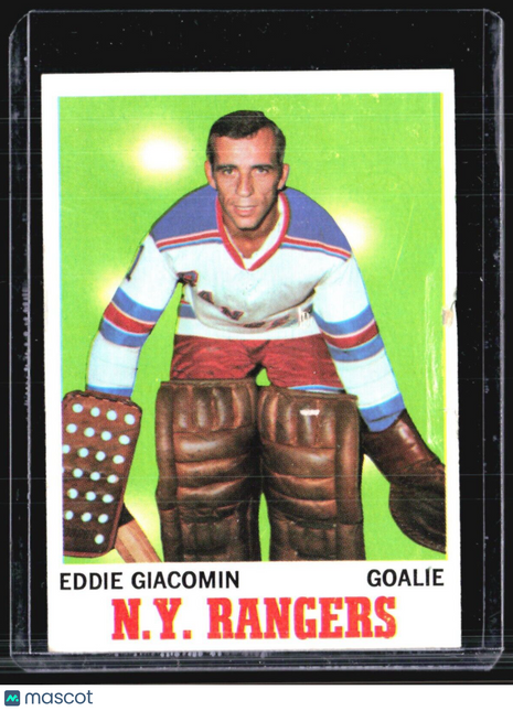 1970-71 Topps - #68 Ed Giacomin