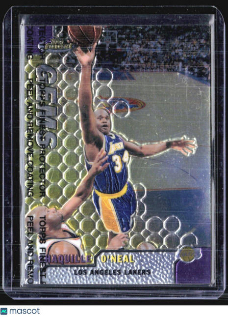 1999 Topps Finest Shaquille O'Neal #106