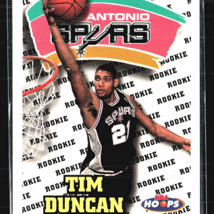 1997-98 NBA Hoops - #166 Tim Duncan (RC)