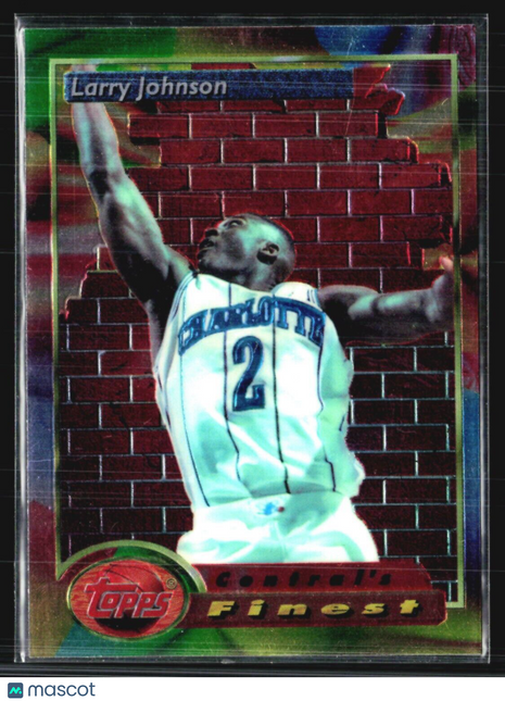 1993-94 Topps Finest - #109 Larry Johnson