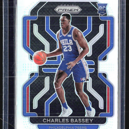 2021-22 Panini Prizm - #304 Charles Bassey (RC) Silver