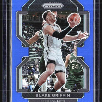 2021-22 Panini Prizm - Blue Prizm #178 Blake Griffin /199
