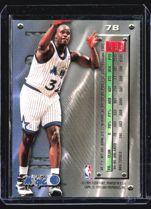 1995-96 Fleer Metal - #78 Shaquille O'Neal