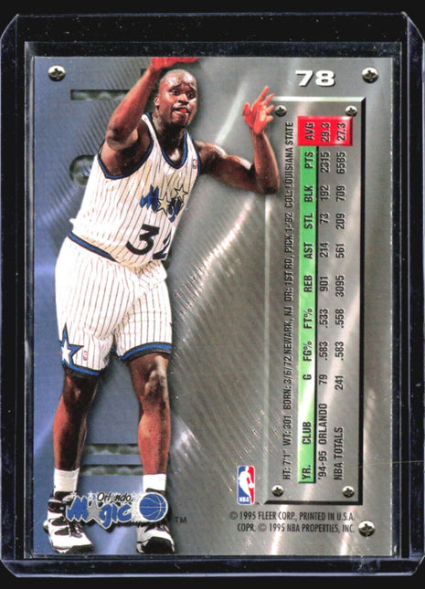 1995-96 Fleer Metal - #78 Shaquille O'Neal