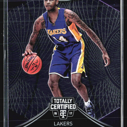 2016-17 Panini Totally Certified - Rookies #101 Brandon Ingram (RC)