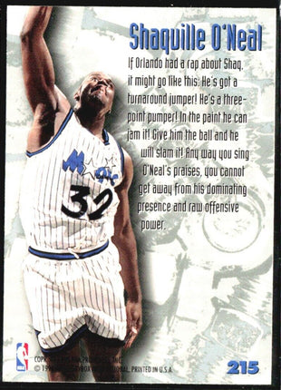 1995-96 Fleer Metal - #215 Shaquille O'Neal